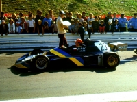 Jiří Moskal, at that time in the Czechoslovak national team in Formula Easter, Most, 1981