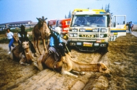 LIAZ s posádkou Jiřího Moskala, Dakar, 1986