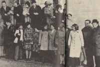 Teaching staff of the Pedagogical School in Litomyšl, 1974-75