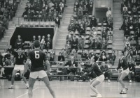 Boris Perušič (zcela vpravo) na olympiádě v Tokiu 1964