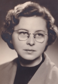 Anna Staňková, rok 1955