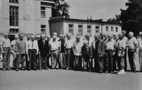 Setkání absolventů Letecké vojenské akademie Hradec Králové, pravděpodobně 1995 
