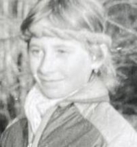 Magdaléna Mruškovičová v mládí 