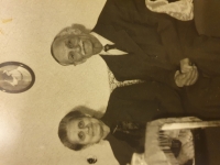 Parents of Michal's father, golden wedding, 1959.

