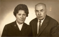 HIs parents, Božena and Jiří Merger, 1963 
