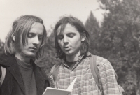 Bratři Miroslav (vlevo) a Antonín Němejcovi, 1980