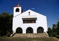Chotiněvský kostel v 90. letech