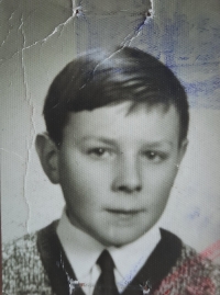 František Hron na základní škole