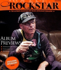 Lev Rybalkin na titulní straně časopisu Rockstar