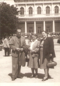Výlet do Františkových Lázní, 1955