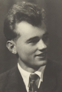 Husband Adolf Ohlídal, around 1948
