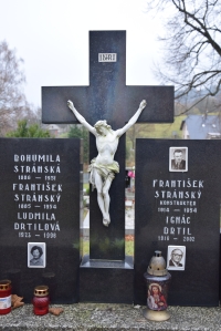 Grave of the Stránský family, Česká Třebová-Parník, 2021