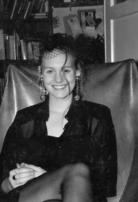Lucie Rakušanová, witness' daughter, the early 1990s 