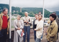 Jana Singerová first left on a trip to Germany, about 1995