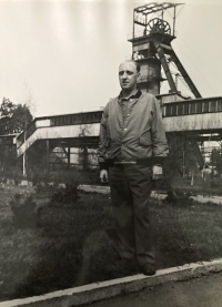 M. Drdlík před dolem Kohinoor 60. léta