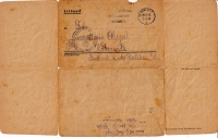 Dopis otce Elišky Librové z války 03 / 1944