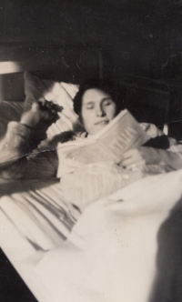 Ladislav Řezníček v sanatoriu, před druhou světovou válkou