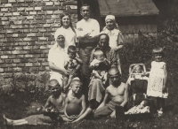 The Rýznar family, 1937