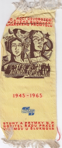 Ukázka výroby textilky STAP