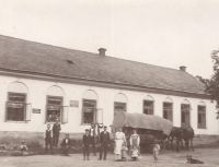The pub in Přepere before the extension 
