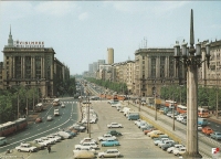 Marszałkowska ulice ve Varšavě, kde bylo československé kulturní centrum