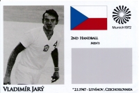 Obrazový profil Vladimíra Jarého z olympiády 1972 v Mnichově