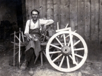 Otec Elišky Librové Maxmilián Ohřál / kolem roku 1935