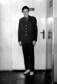 Rudolf Sikora vojákem československé lidové armády / kolem roku 1975