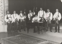 10. výročí založení cimbálové muziky Polajka, rok 1983