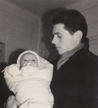 Josef Varmuža starší a Josef Varmuža mladší v roce 1963