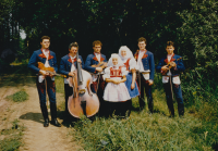 Varmužova cimbálová muzika v roce 1989