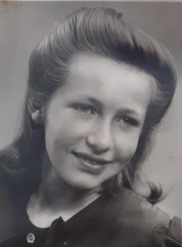 Marie Hromádková in 1944