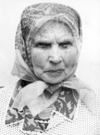 Matka Ivana Hrechka Evdokie, po návratu z deportace