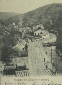 Mariánské údolí u Blanska, kde trávil své dětství