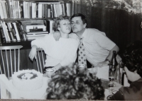 Branislav and his wife visiting friends