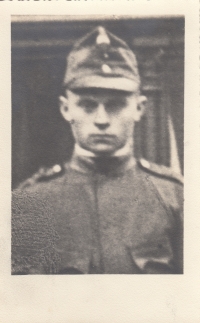Otec pamětníka František Novotný v době I. světové války