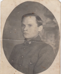 Otec pamětníka František Novotný během I. světové války
