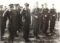 František Tampier (první zleva), patrně 60. léta