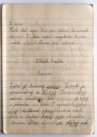 Pamětníkův sešit na češtinu