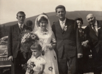 Svatba, rok 1962 ve Špindlerově Mlýně