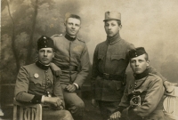 Otec Josef Smékal během 1. světové války