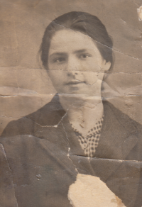 Matka Jiřího Peši Marie Pešová, rozená Novotná, 1907