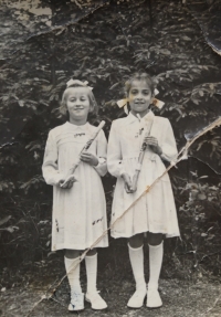 Cecilie Machovčáková, první svaté přijímání, 50. léta