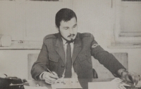 Štěpán Machart, compulsory military service, Podbořany 1971