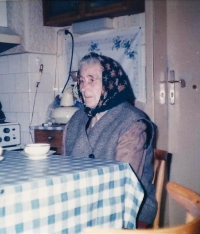 Maminka Anna Netolická, rozená Burešová, 1990