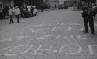21. srpen 1968 v Hronově, foto: Jiří Šulitka