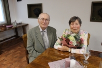 Manželé Věra a Břetislav Netoličtí, Heřmanův Městec, 2021