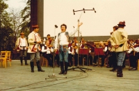 Martin Hrbáč, sólista BROLN. MFF Strážnice, 80. léta 20. stol.