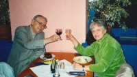 Jaromír Dadák. S třetí ženou Ludmilou, kolem roku 2000