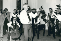 S cimbálovou muzikou Technik, 1992